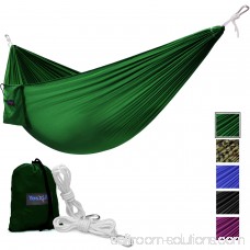 Yes4All Lightweight Double Camping Hammock with Carry Bag (Purple) 566637785